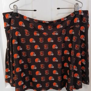 NFL Team Apparel Cleveland Browns Mini Skorts